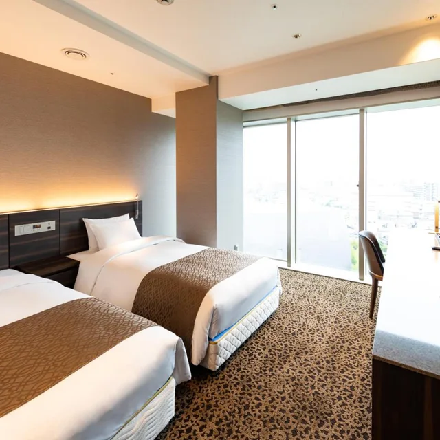Room, Twin Beds, with View, Piazza Hotel Nara 6/10