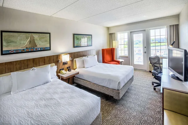 غرفة قياسية بسريرين كوين، Hilton Garden Inn Kent Island Marina 1/6