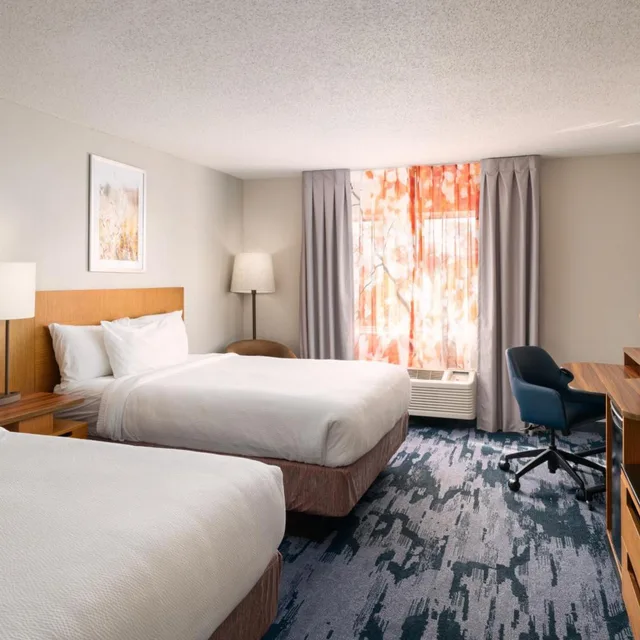 غرفة بسريرين مزدوجين، Fairfield Inn Tallahassee North/I-10 2/10
