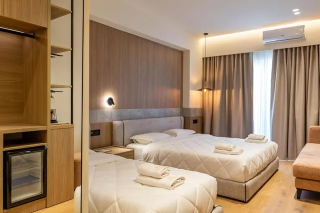 غرفة ديلوكس رباعية بإطلالة على البحر، Hotel Heksamil 2/10