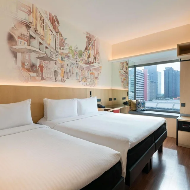غرفة سوبيريور عائلية بسرير كينج وسرير فردي، Ibis Singapore on Bencoolen 4/20