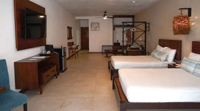 غرفة عائلية بسريرين مزدوجين مع أريكة، The Mint Resort Isla Mujeres 3/10