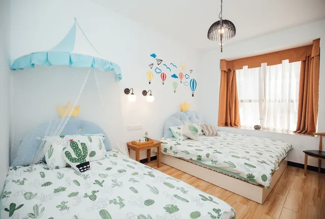 غرفة عائلية بسرير كوين وسرير فردي، Zhang Jiajie Zhijue Art Hotel 4/6