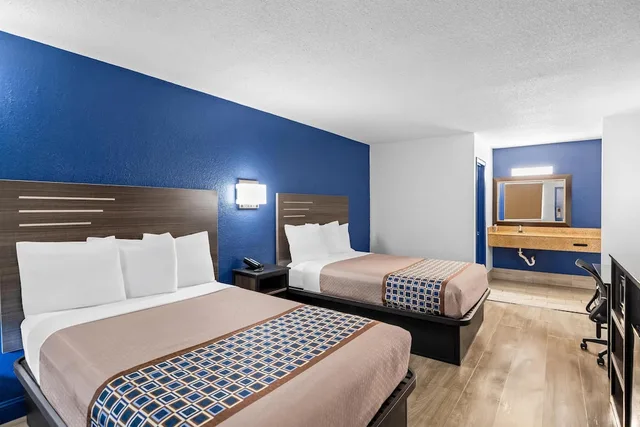غرفة بسريرين مزدوجين للمدخنين، Americas Best Value Inn Richmond South 3/10