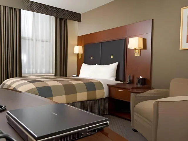 غرفة صغيرة مزدوجة، Club Quarters Hotel Downton Houston 1/2