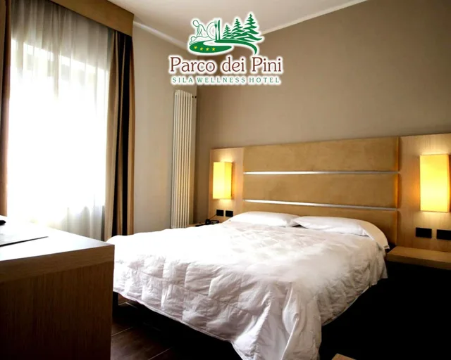 غرفة بسرير مزدوج أو سريرين منفصلين، Grand Hotel Parco Dei Pini 2/5