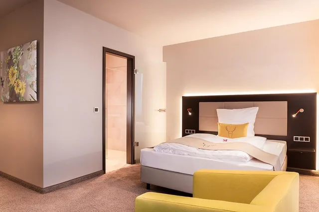 غرفة سوبيريور بسرير مزدوج أو سريرين منفصلين، Hotel Platzhirsch 2/4