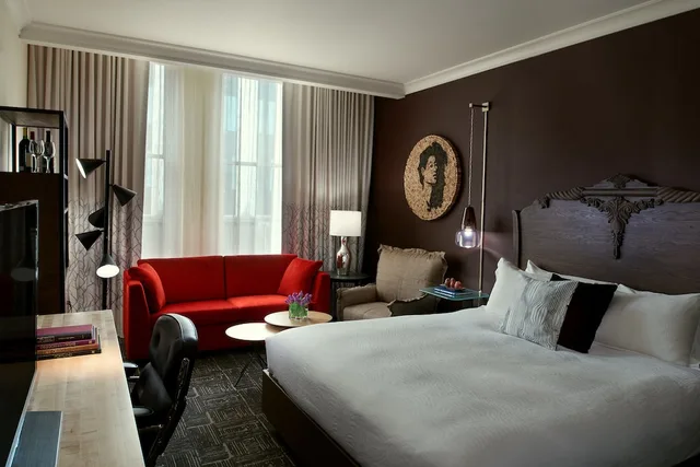 غرفة ركنية بسرير كينج بإطلالة على المدينة، Kimpton Hotel Vintage Portland 3/3