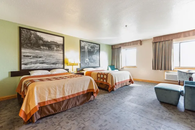 غرفة بسريرين كوين لذوي الإعاقة، Super 8 by Wyndham Uniontown PA 6/10