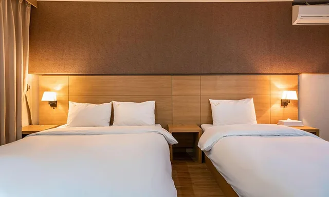 غرفة ديلوكس بسريرين منفصلين، Stella Maris Hotel 3/7