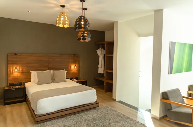 غرفة بسرير كوين، Ilo Rojo Hotel Boutique San Miguel de Allende 2/5