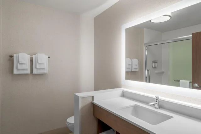 جناح بسرير كينج مع أريكة لذوي الإعاقة، Holiday Inn Express and Suites Salem North - Keizer 4/7