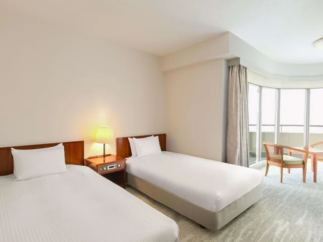 Classic, Twin Beds, Ocean View, Corner, Grand Mercure Awaji Island Resort & Spa 1/2