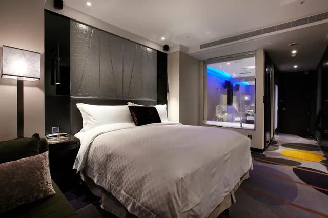غرفة بريميوم بسرير كينج وسرير كوين، The Tango Hotel Taipei Changan 2/2