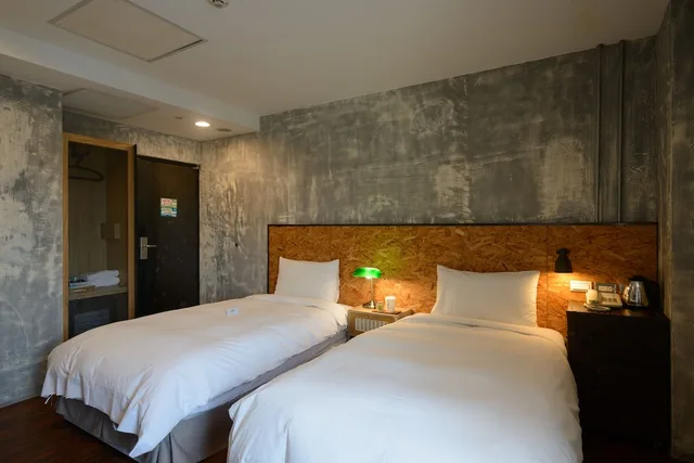 Room, Twin Beds, Private Bathroom, Hualien Wow Hostel 2/3
