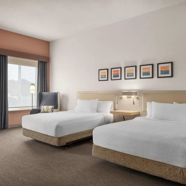 Junior Suite, 2 Queen Beds, Sofa, Hilton Garden Inn Wooster 1/3