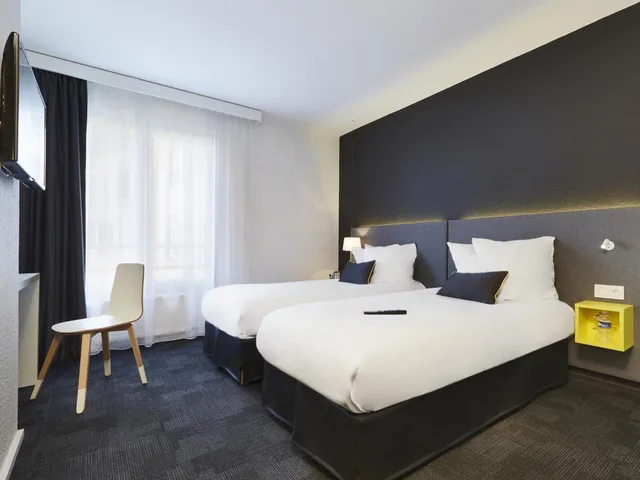 غرفة بسريرين منفصلين، KYRIAD BREST CENTRE 2/9