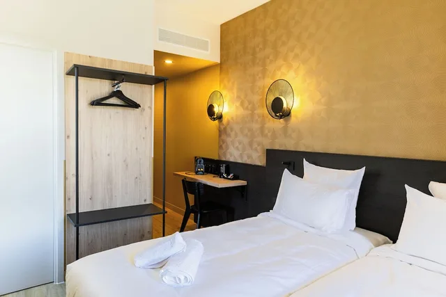 غرفة سوبيريور بسريرين منفصلين، All Suites Hotel Paris Pleyel L’Ile Saint Denis 2/10
