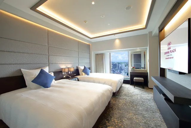 جناح تنفيذي بسريرين، Crowne Plaza Ana Kumamoto New Sky 1/3