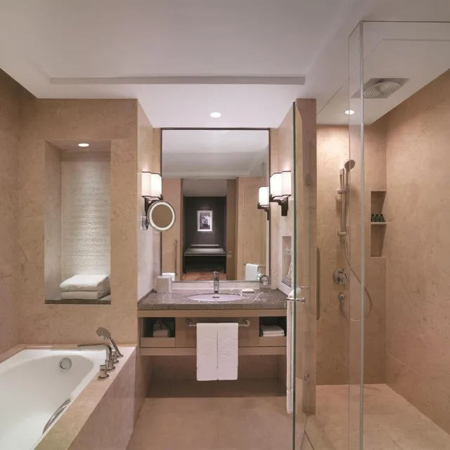 غرفة بسرير مزدوج بإطلالة على البحيرة، Shangri-La Qufu 5/7