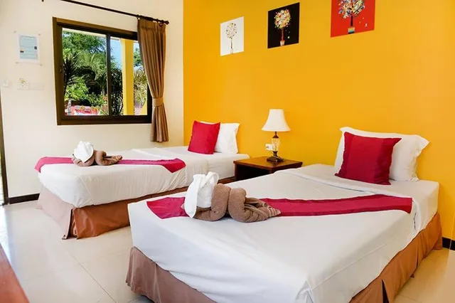 غرفة سوبيريور بسرير مزدوج أو سريرين منفصلين بإطلالة على الحديقة، Samui Mermaid Resort 4/10