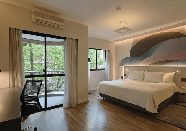 غرفة سوبيريور مفردة بسرير كوين، Clarion Hotel Faria Lima 2/7