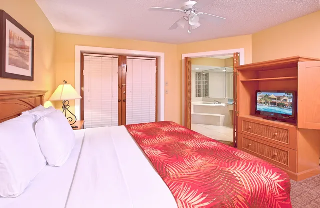 جناح بسرير كينج وسرير كوين بغرفتي نوم مع أريكة، Legacy Vacation Resorts - Palm Coast 1/10