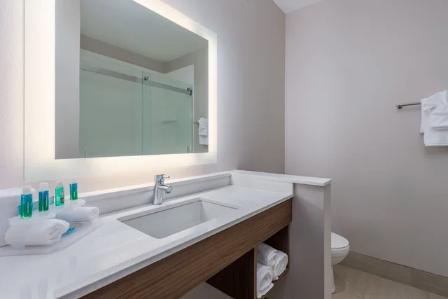 جناح بسرير كينج مع أريكة لذوي الإعاقة، Holiday Inn Express Hotel And Suites Vandalia 6/6