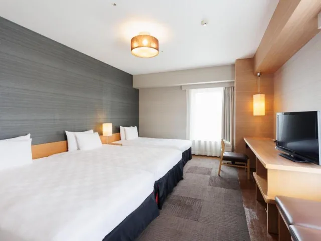 غرفة ثلاثية بثلاثة أسرّة، Hotel Resol Trinity Hakata 1/2