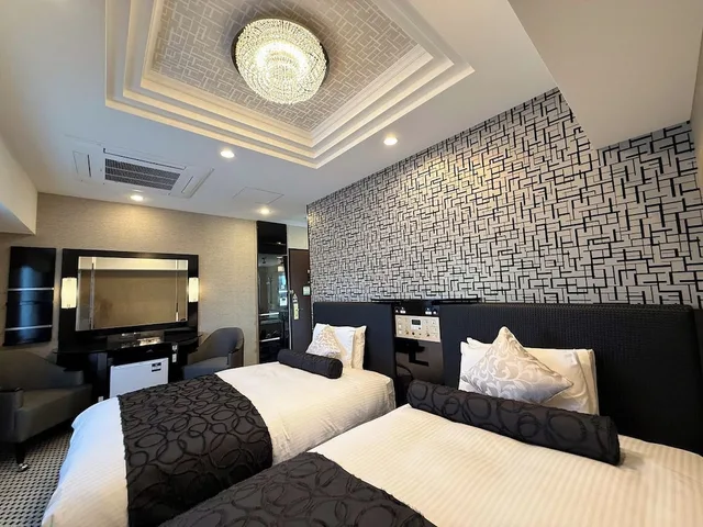 غرفة ديلوكس بسريرين منفصلين، APA Hotel Kagoshima Chuo Ekimae Nishiguchi 1/2
