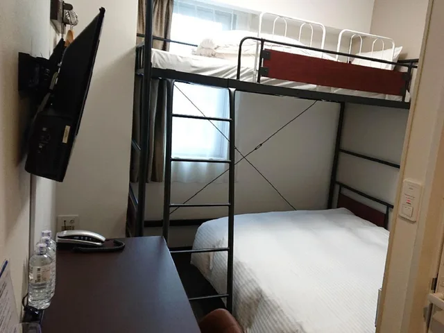 لوفت بسريرين منفصلين، Hotel Glany's Kumagayaekimae 1/1