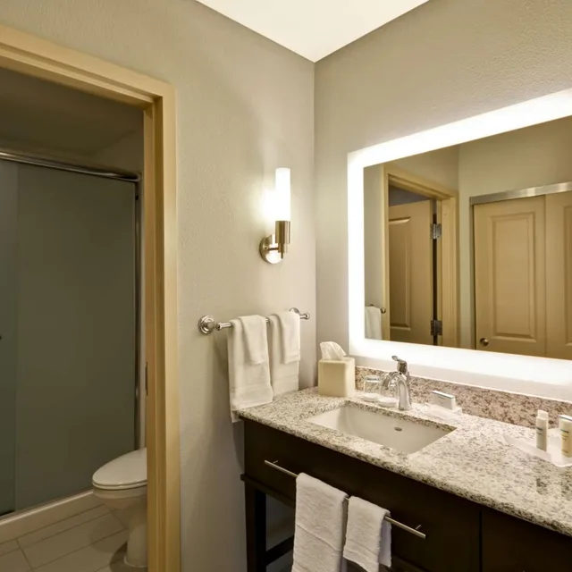1 Bedroom, Suite, King Bed, Sofa, Homewood Suites By Hilton Phoenix Tempe Asu Area 8/9