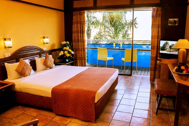 غرفة سوبيريور مفردة بسريرين منفصلين بإطلالة جزئية على البحر، Lido Sharm Hotel Naama Bay 4/5