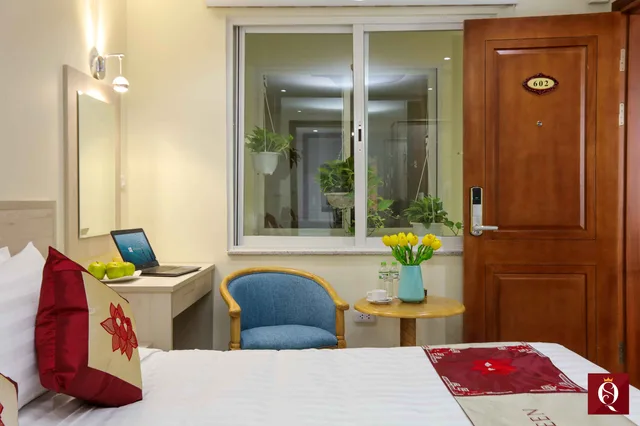 غرفة ديلوكس بسرير مزدوج أو سريرين منفصلين، Silk Queen Grand Hotel 4/6