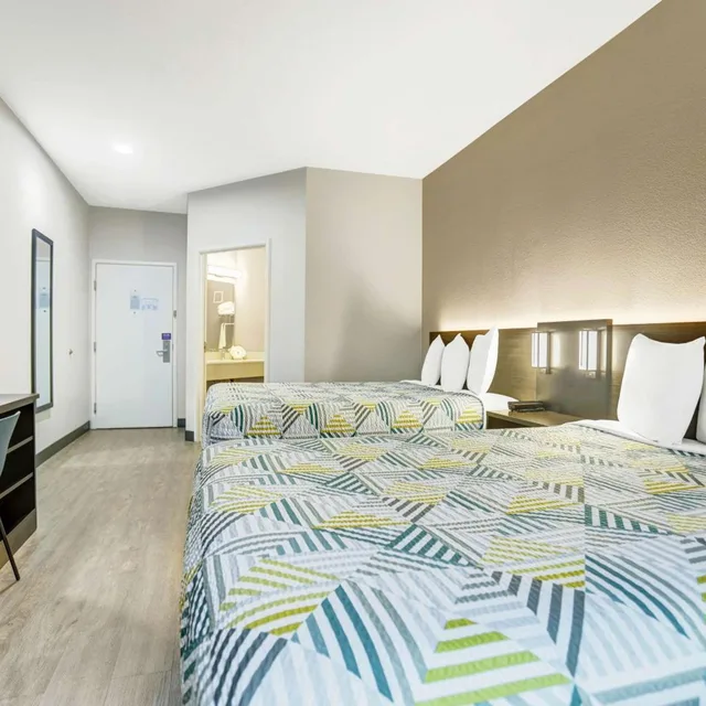 غرفة بسريرين كوين، Motel6 Weatherford, TX 4/9