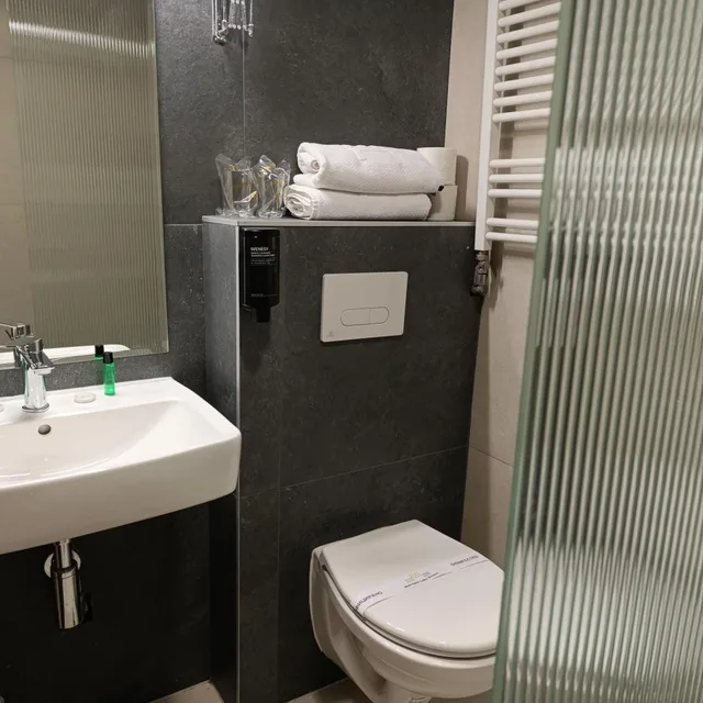 غرفة بسرير مزدوج أو سريرين منفصلين بإطلالة على البحيرة بشرفة، Metropol Hotel 7/10
