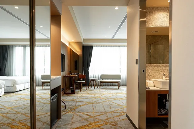 Deluxe, 2 Queen Beds, City View, Terrace, Home Hotel Xin Yi Branch 5/7