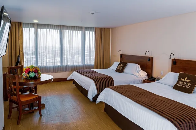 غرفة بريميير بسريرين مزدوجين، Torre de Cali Plaza Hotel 1/10