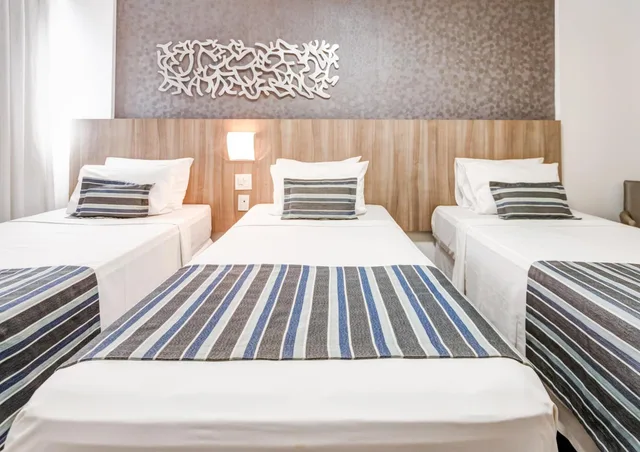 غرفة فاخرة ثلاثية بثلاثة أسرّة، Allia Gran Hotel Pampulha Suites 6/8