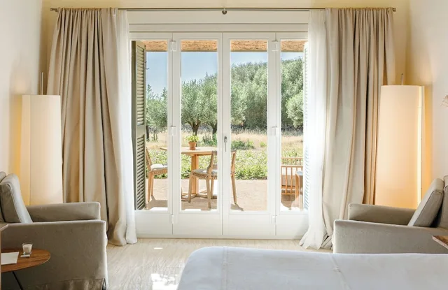 غرفة سوبيريور بسرير كينج بإطلالة على الحديقة، Hotel Torralbenc 9/10