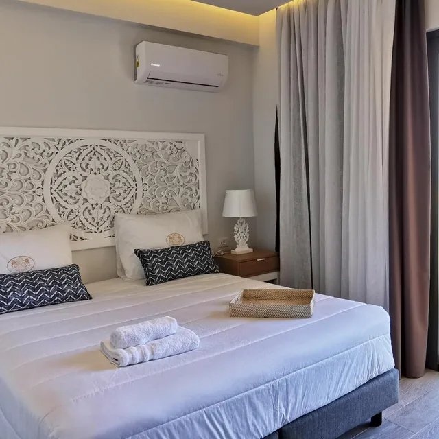 غرفة سوبيريور بسرير مزدوج بإطلالة على البحر، Villaggio Boutique Hotel Hersonissos - Adults Only 3/10