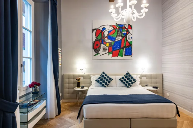 شقة بشرفة بغرفتي نوم، Kairos by Florence Art Apartments 1/2