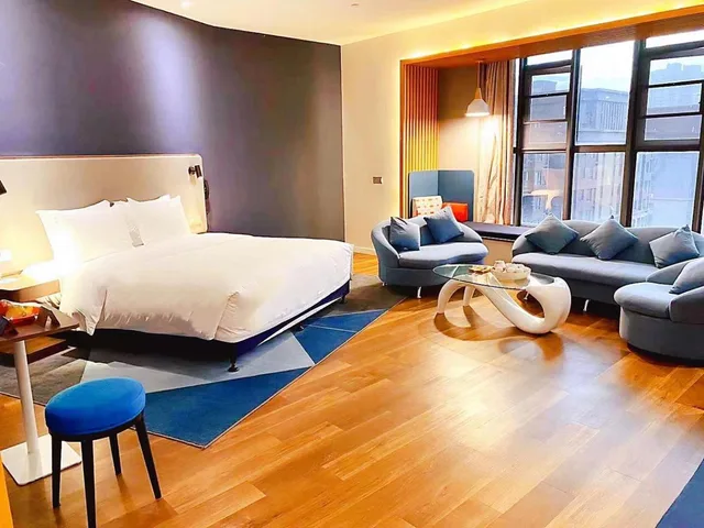 غرفة سوبيريور بسرير كوين، Holiday Inn Express Wuhan Optical Valley 4/10