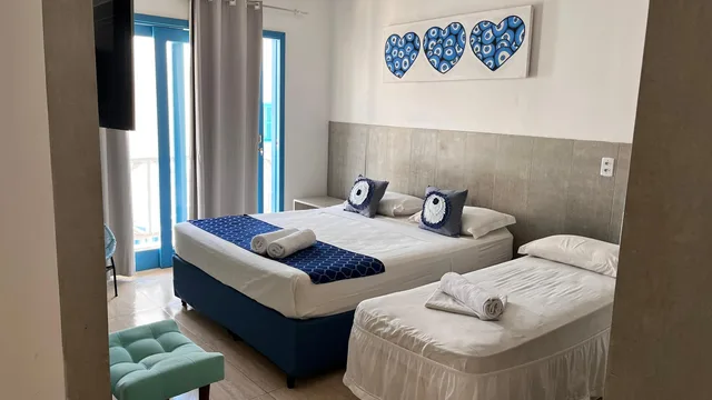 غرفة ديلوكس ثلاثية، Pousada Mediterranea 2/7