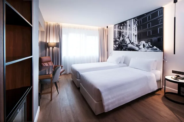 غرفة قياسية، Radisson Blu Ghr Hotel Rome 5/8