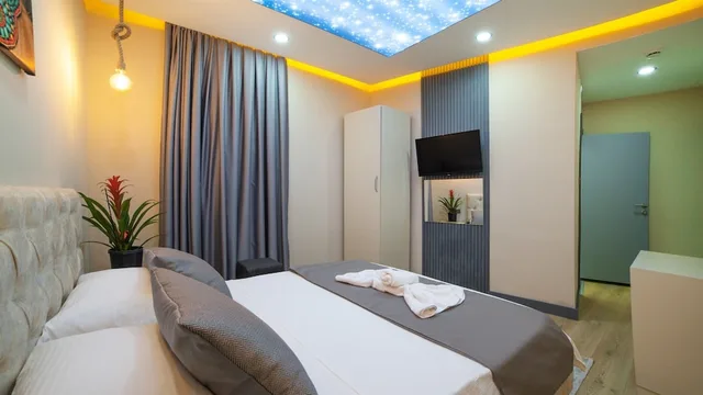 غرفة ديلوكس بسرير مزدوج بإطلالة على المدينة، Blue Marina Hotel & SPA 5/8
