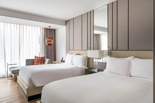 غرفة رباعية بسريرين مزدوجين، Medellin Marriott Hotel 1/8