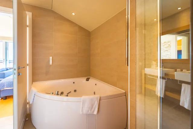 بنتهاوس بإطلالة على البحيرة، Kurhaus Cademario – Adult Only 7/8