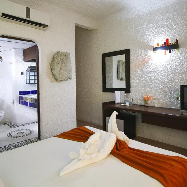 غرفة بسرير مزدوج، Xbalamque Resort and Spa 4/6