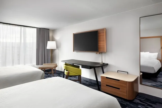 غرفة بسريرين كوين بإطلالة على الجبل، Fairfield Inn Suites Boulder 1/3